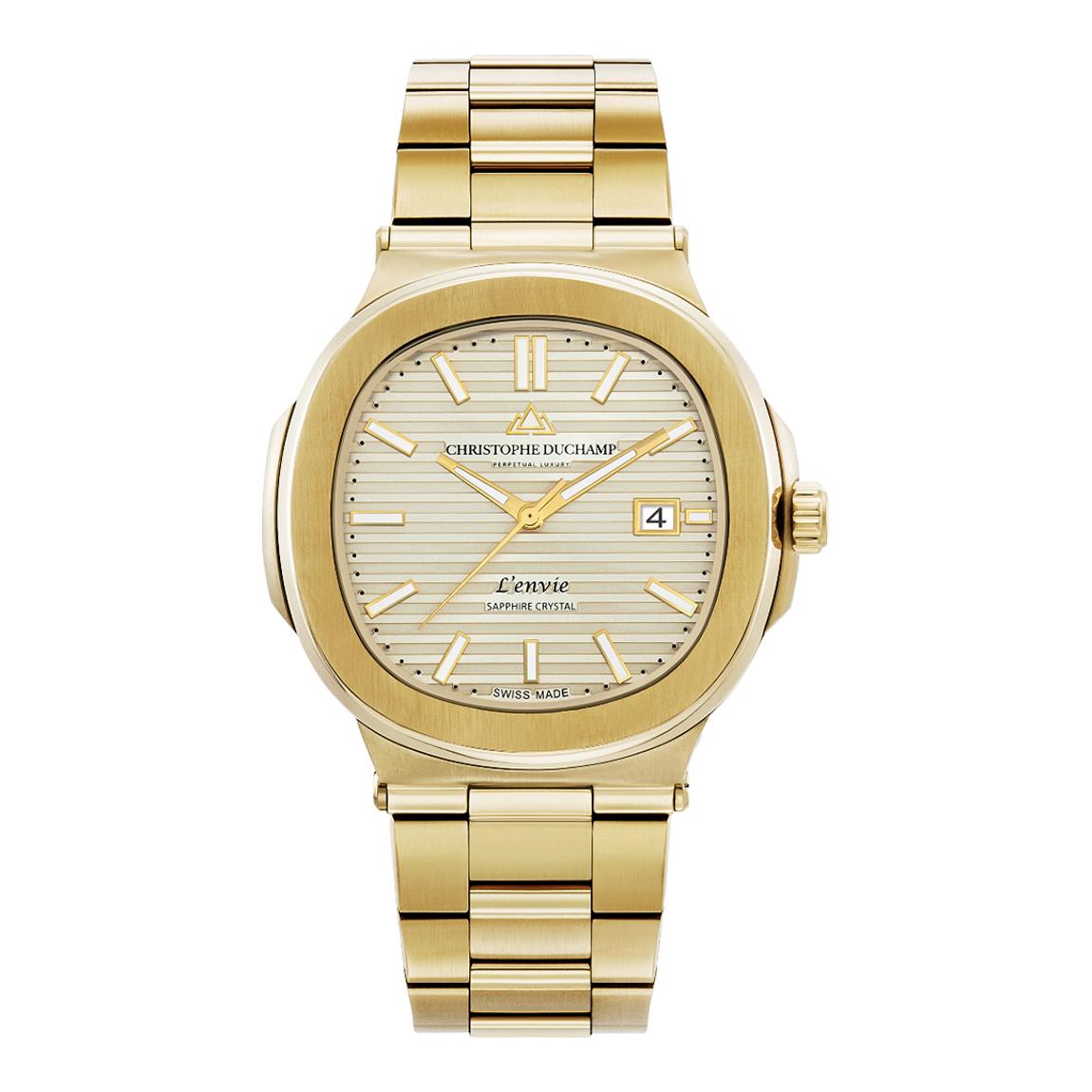 Men's Sandblasted Light Champagne L'Envie Watch 42mm main product photo