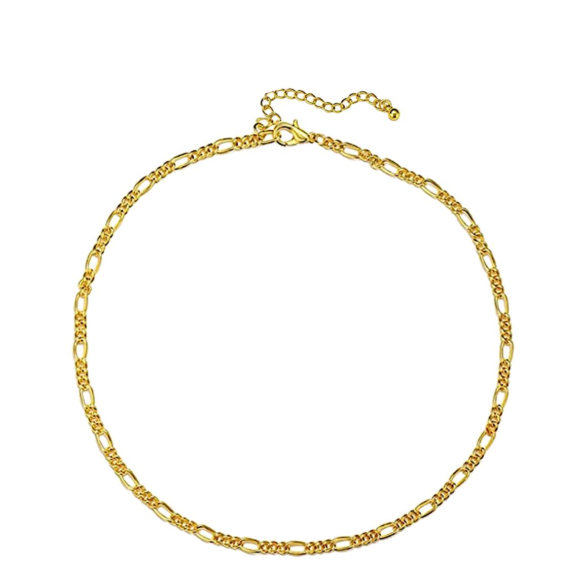 18K Gold Figaro Necklace main product photo