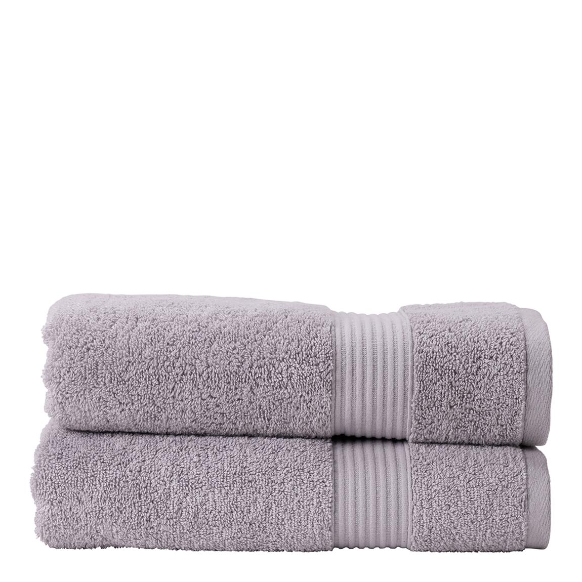 Ambience Pair of Hand Towels, Dove Grey main product photo