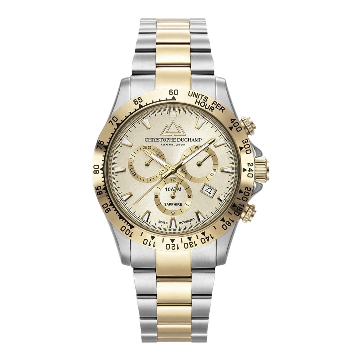 Men's Grand Mont Silver & Gold Watch 45mm main product photo