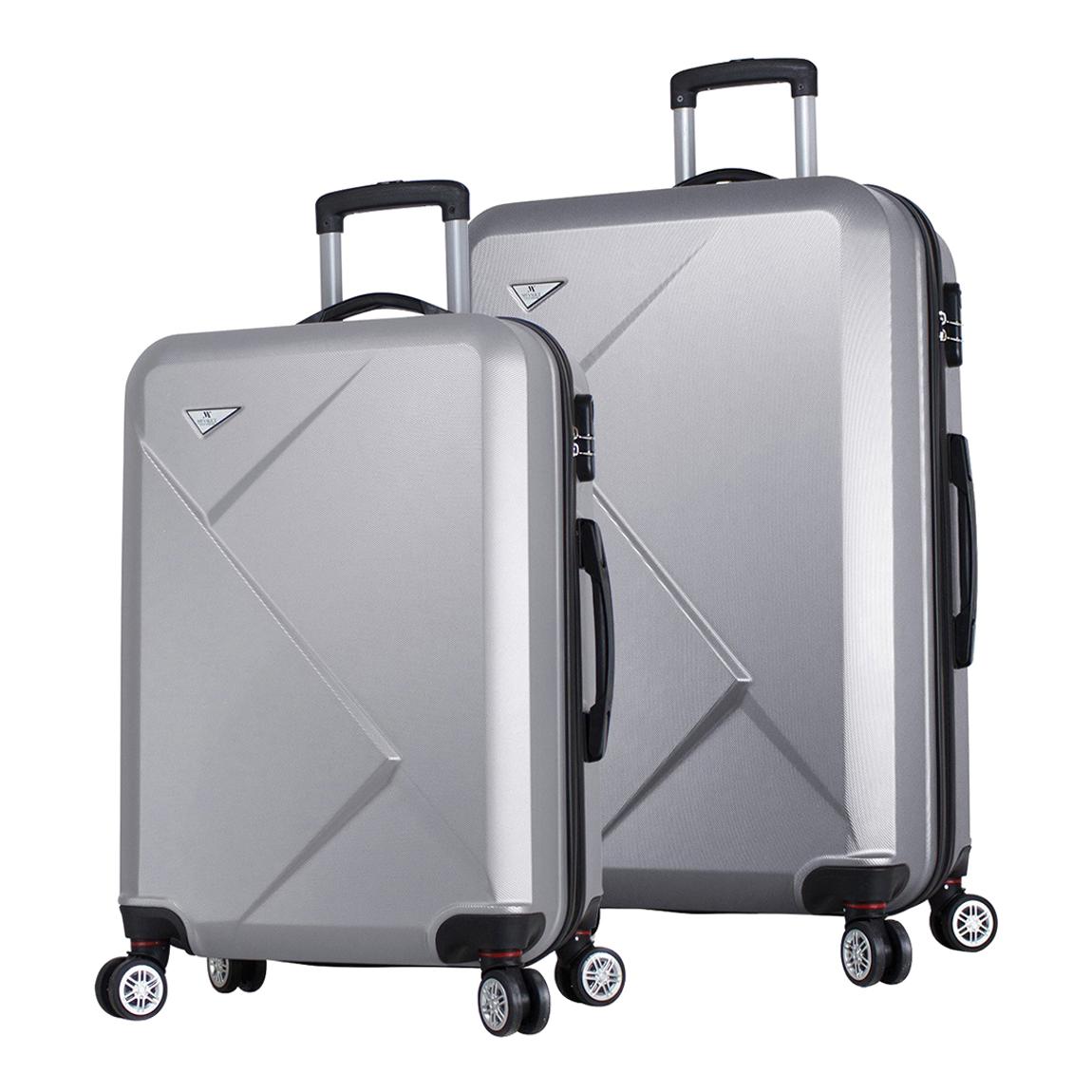 Grey Medium And Large Diamond Suitcases main product photo