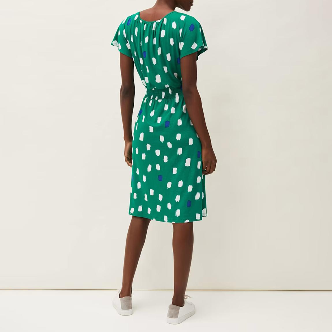 Phase Eight Green Spot Pia Mark Dress BrandAlley