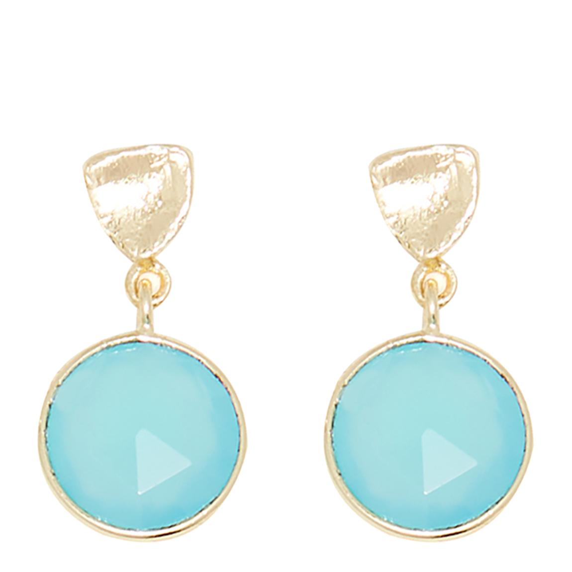 Green Pariba Onyx Stone Earring main product photo