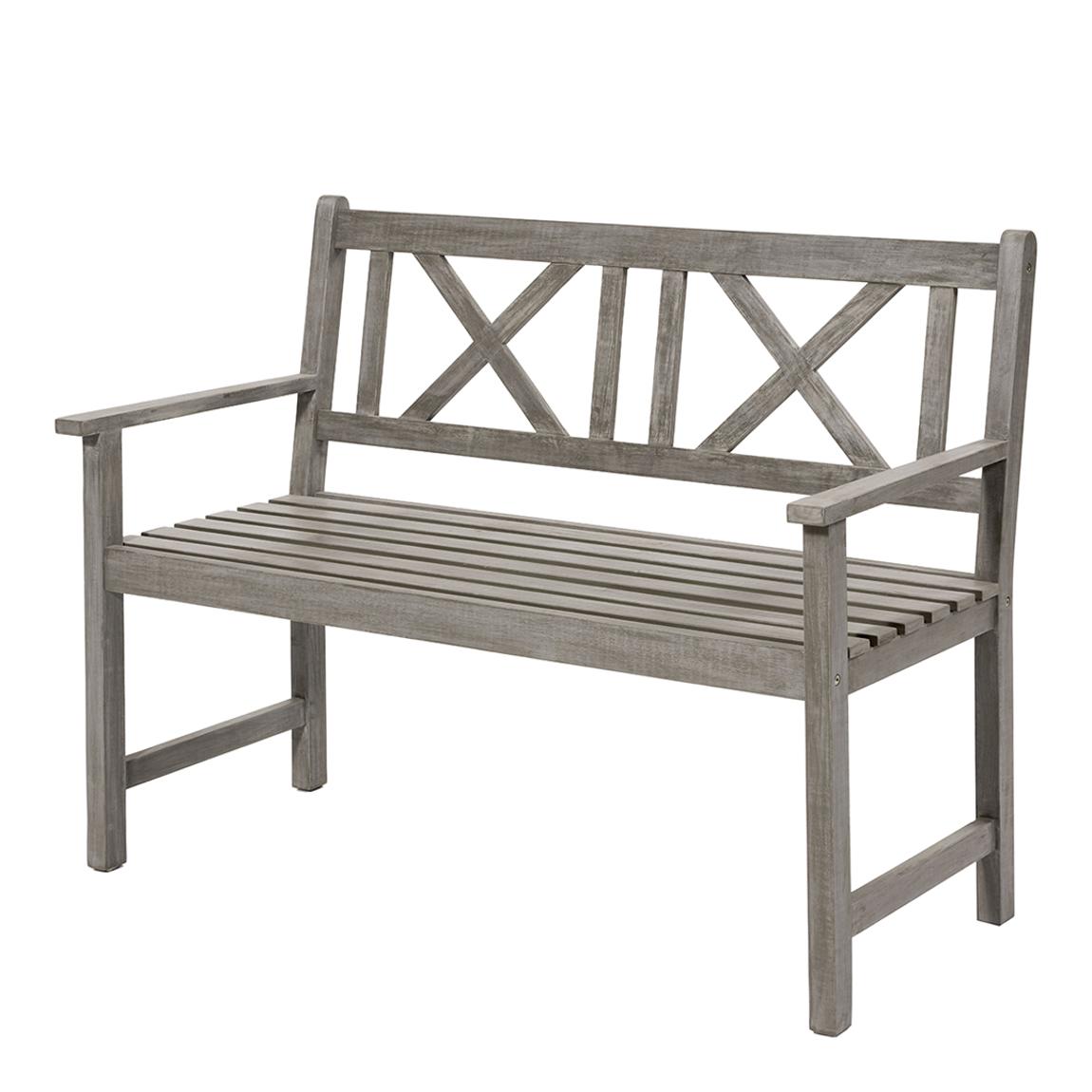 Cambridge Antique Grey Outdoor 2 Seater Bench main product photo