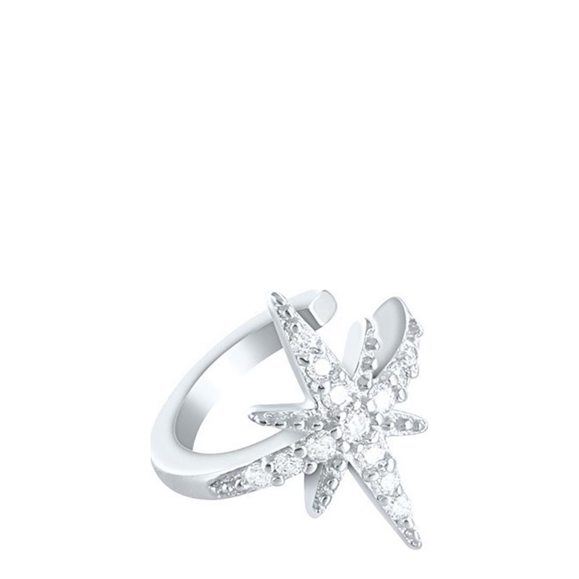 Sterling Silver Plated Earrings with Swarovski Crystals main product photo