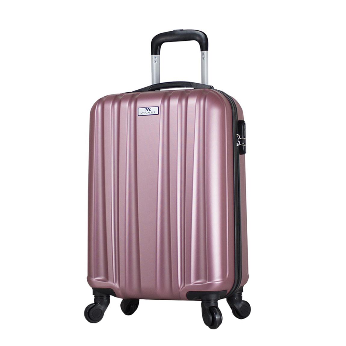 Rose Gold Cabin Multi-Directional Suitcase main product photo