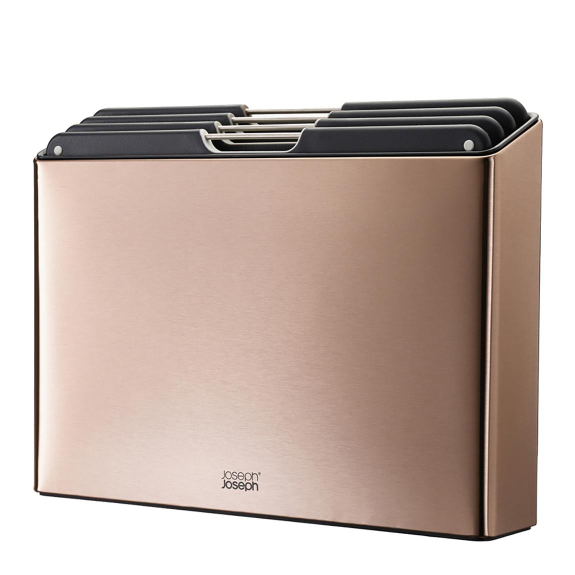 4 Piece Rose Gold Folio Board Set main product photo