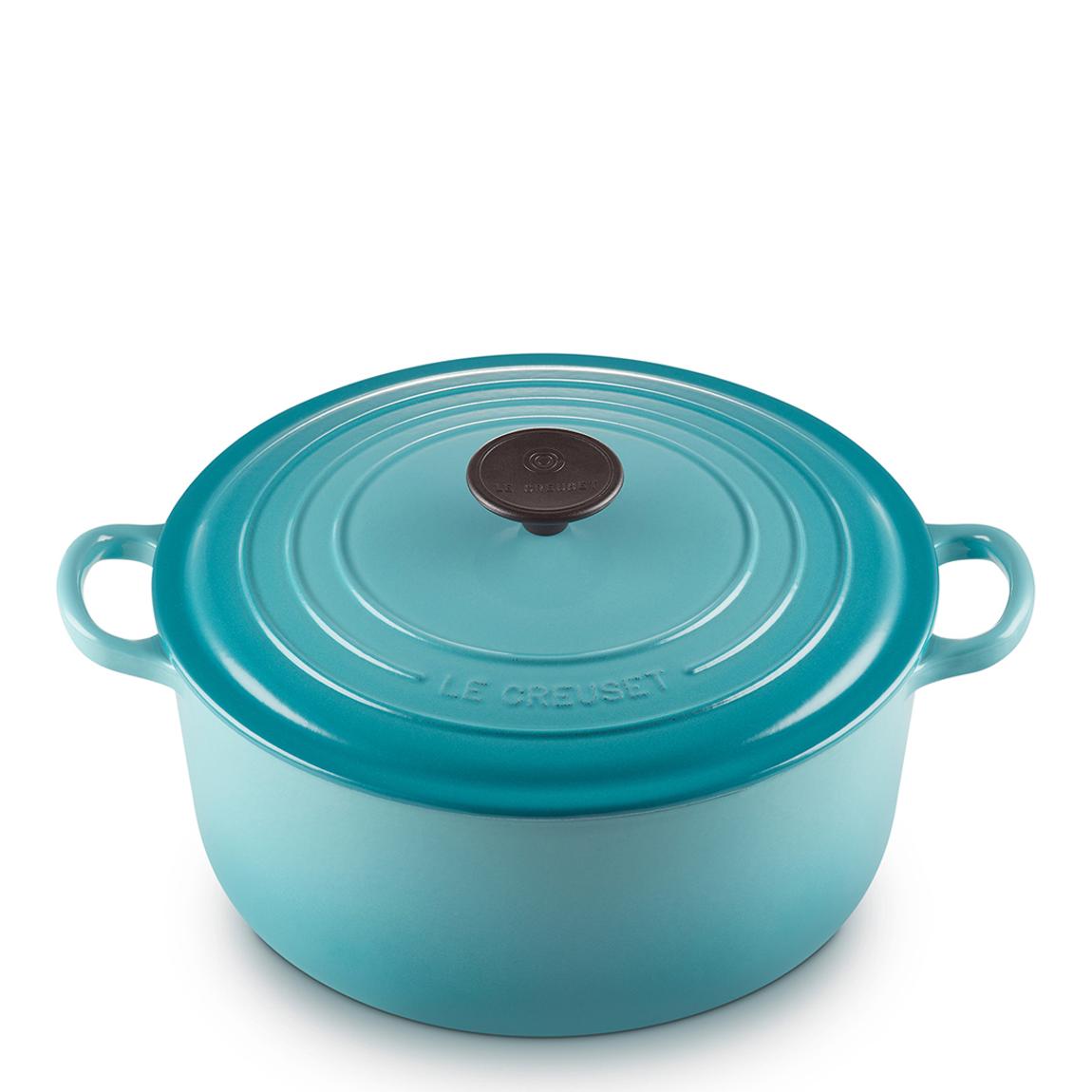 Teal Round Casserole Dish, 26cm main product photo