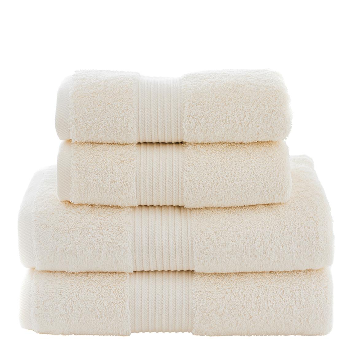 Bliss Pima Pair of Bath Sheets, Cream main product photo