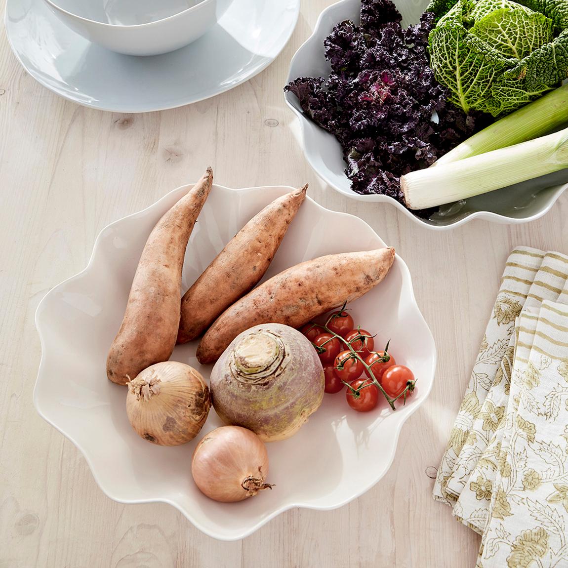 Large Floret Serving Bowl main product photo