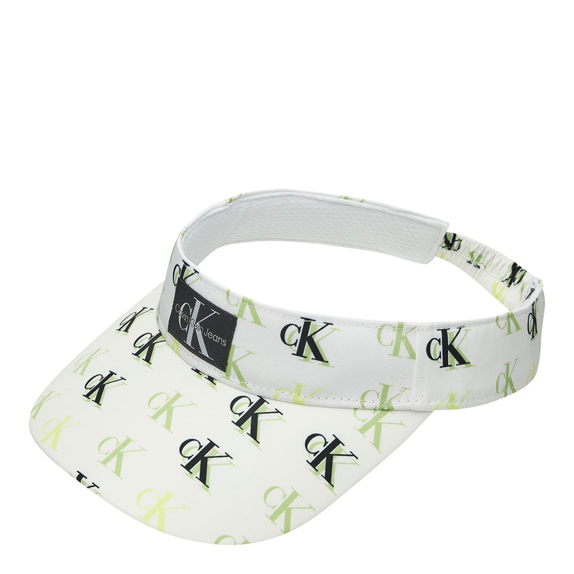 Boy's White All Over Print Visor main product photo