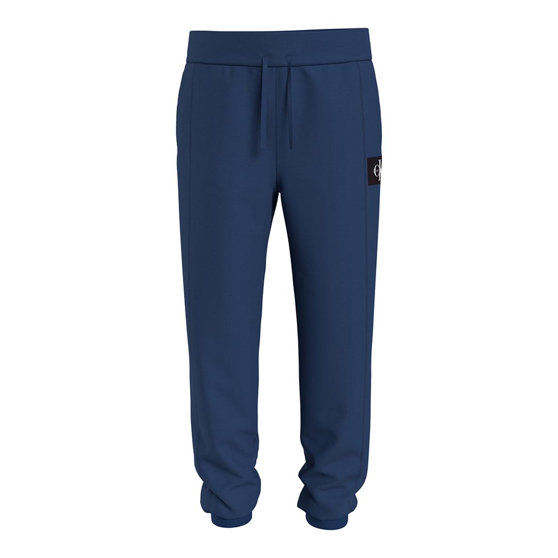 Boy's Navy Badge Logo Coton Joggers main product photo