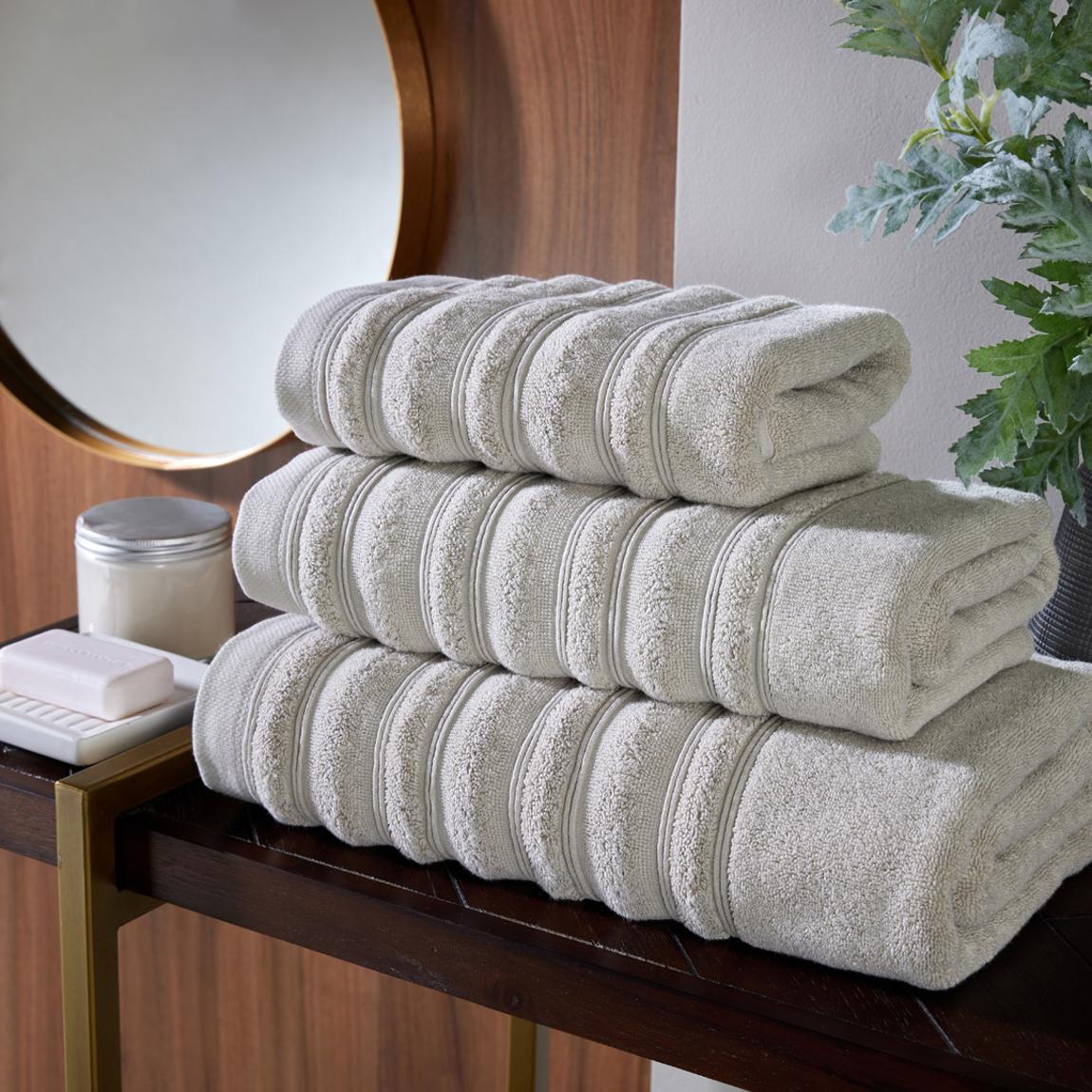Ripple Hand Towel, Grey main product photo