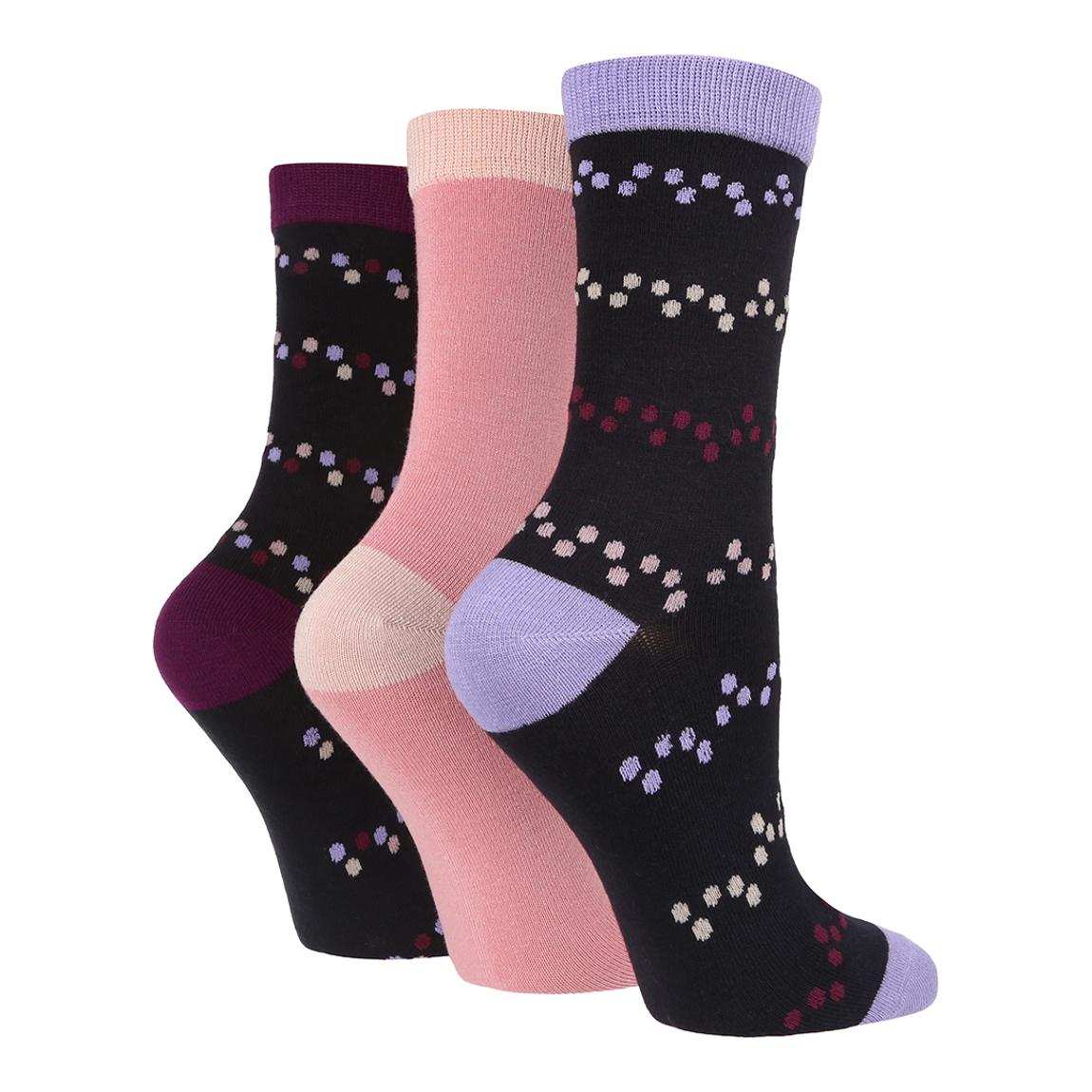 Multi 3 Pack Bamboo Socks main product photo