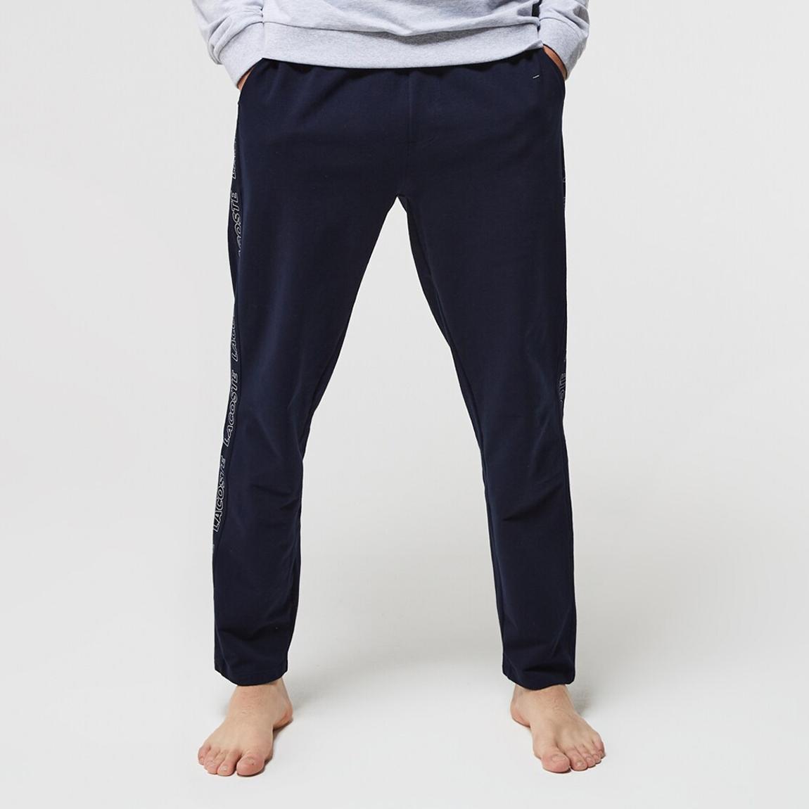 Navy Cotton Blend Straight Leg Joggers main product photo