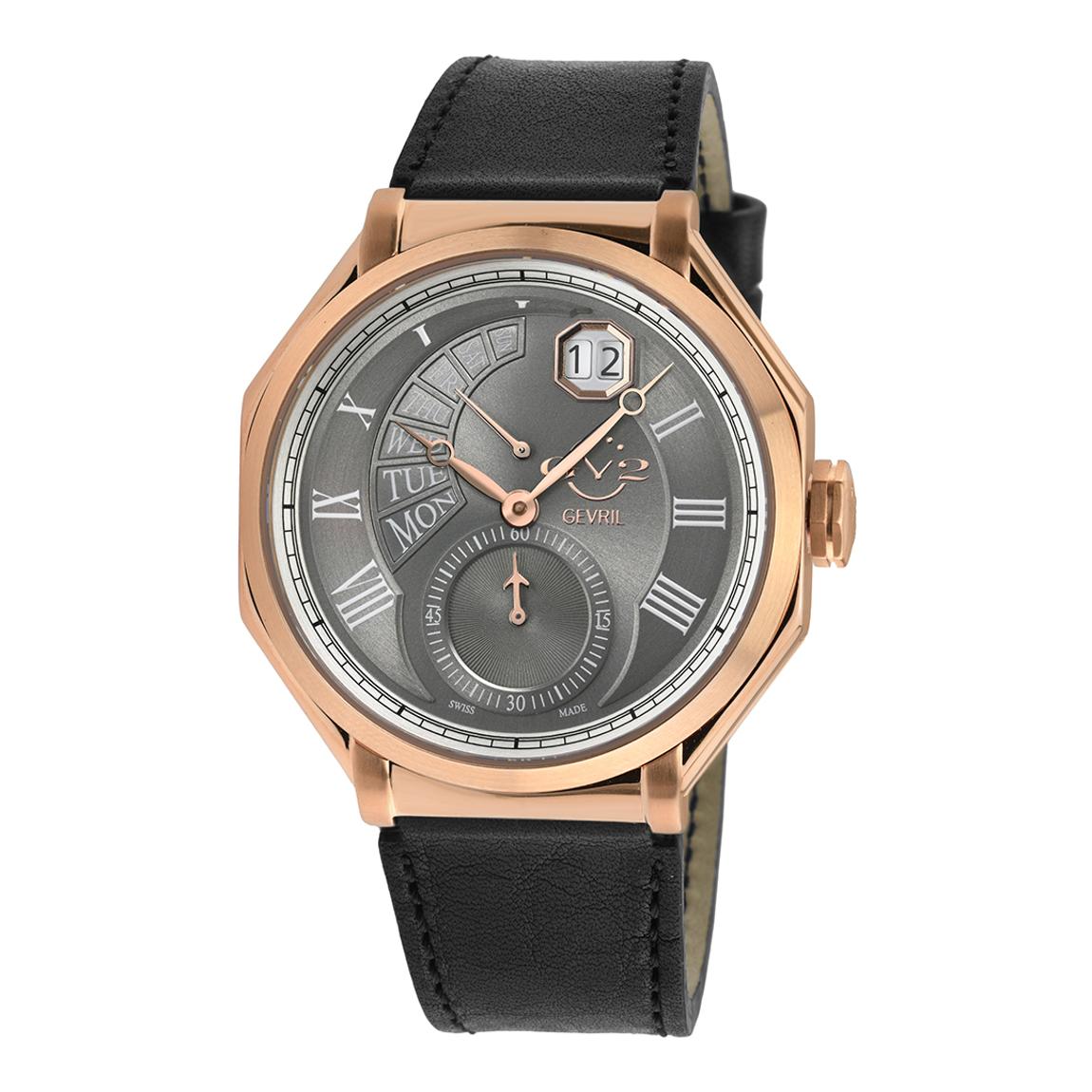 Men's Rose Gold/Black Gv2 Marchese Watch 44mm main product photo