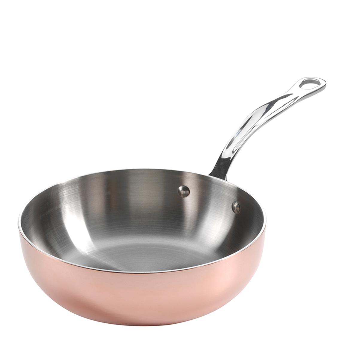 26cm Copper Induction Chefs Pan main product photo