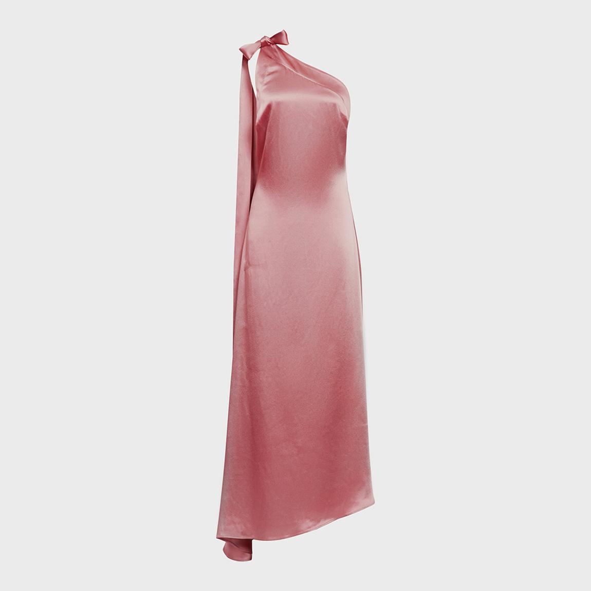 strapless open back dress Sonia Draped One Shoulder Mini Dress main image 0
