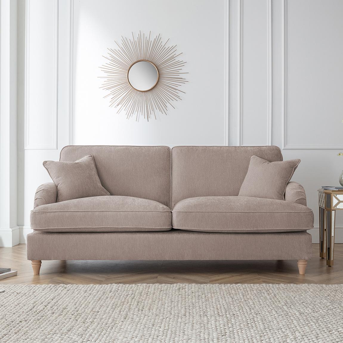 The Swift Large Sofa, Manhattan Putty main product photo