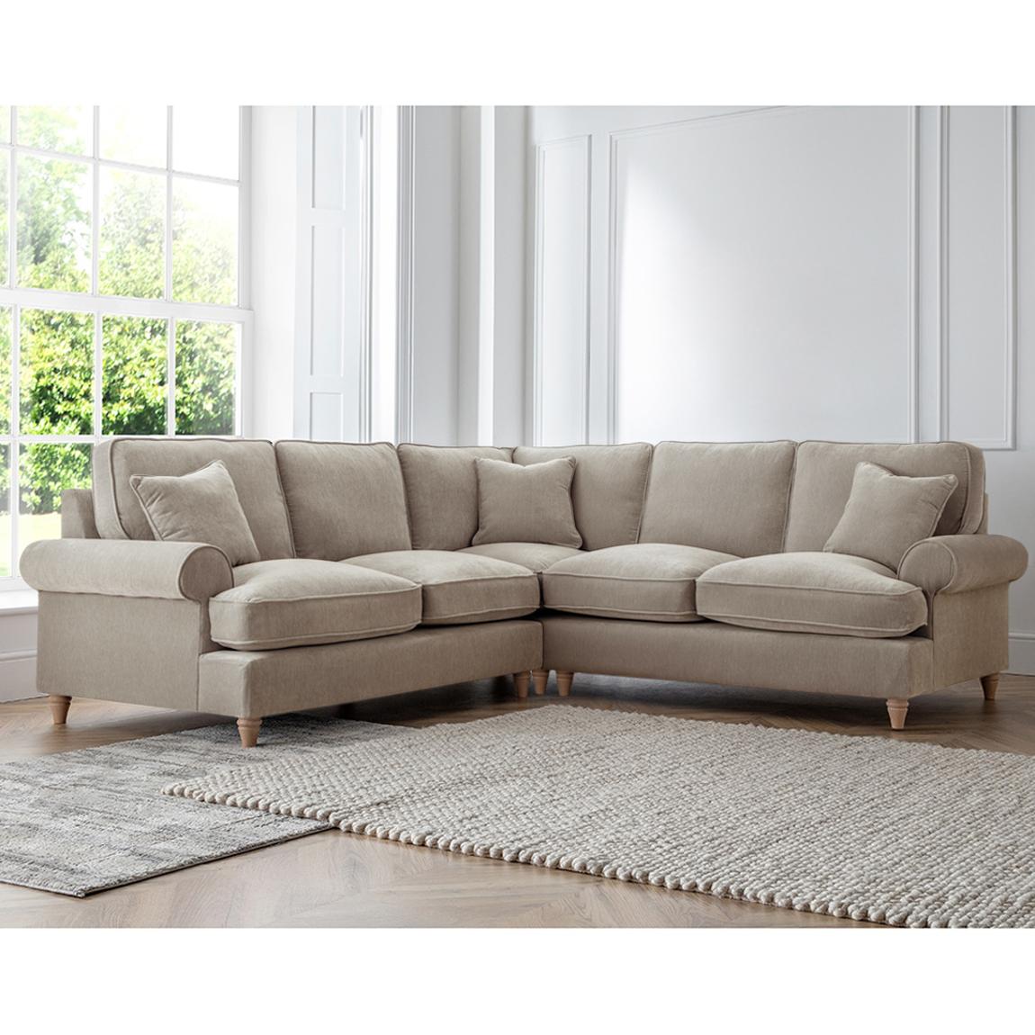 The Bromfield Corner Sofa, Manhattan Putty main product photo