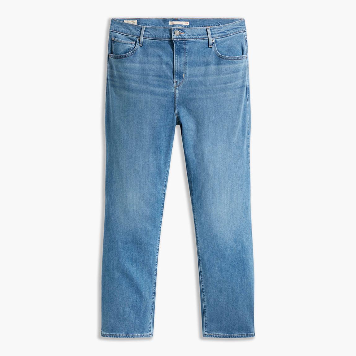 Mid Blue 724™ Straight Leg Stretch Jeans main product photo