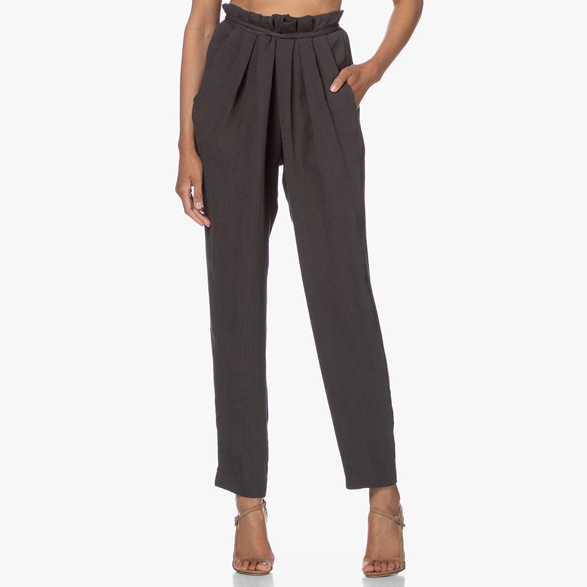 Charcoal Bennyo Straight Leg Trousers main product photo