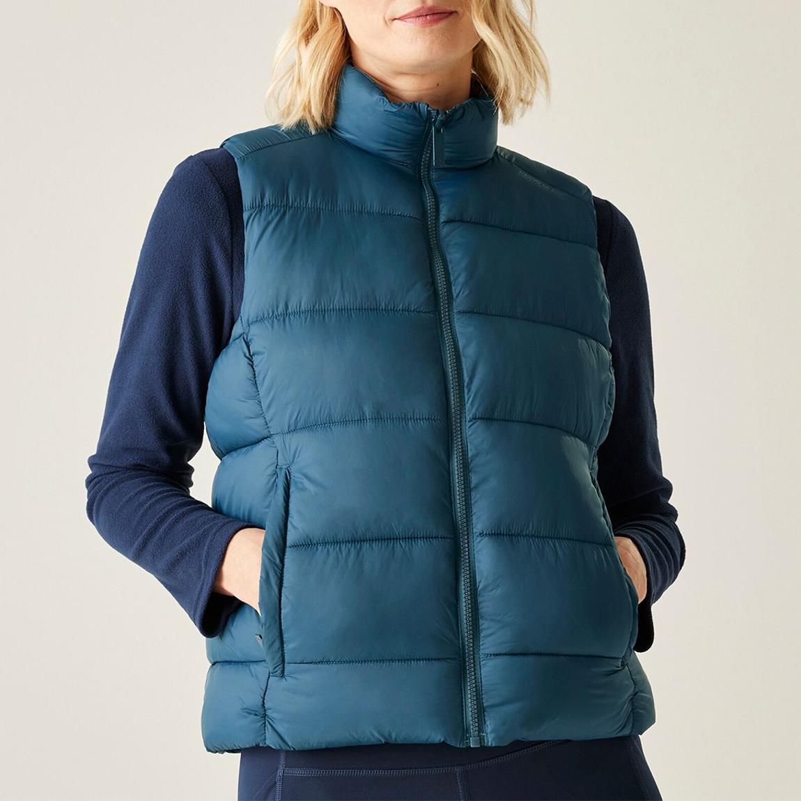 Teal Yewbank Reversible Gilet main product photo