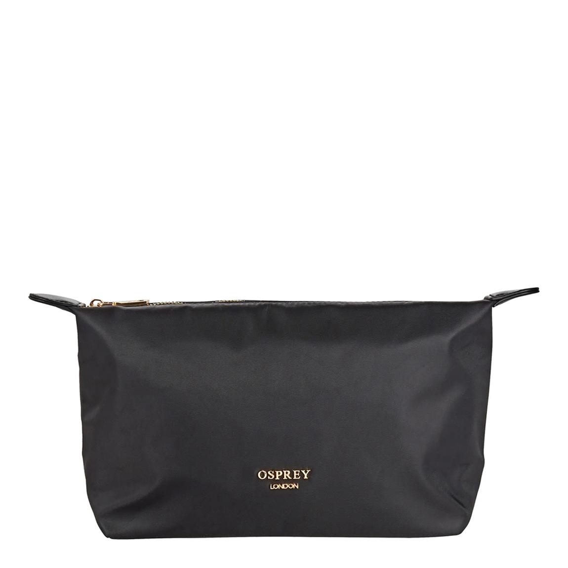 Black Nylon Wanderer Washbag main product photo