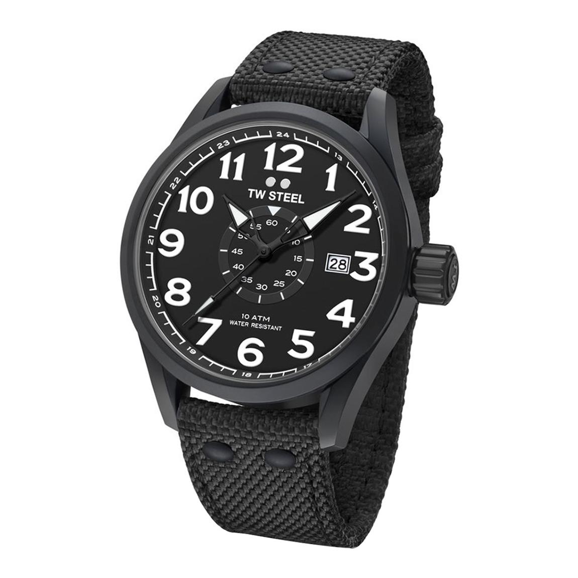 Men's Black VS42 TW Steel Watch 45mm main product photo