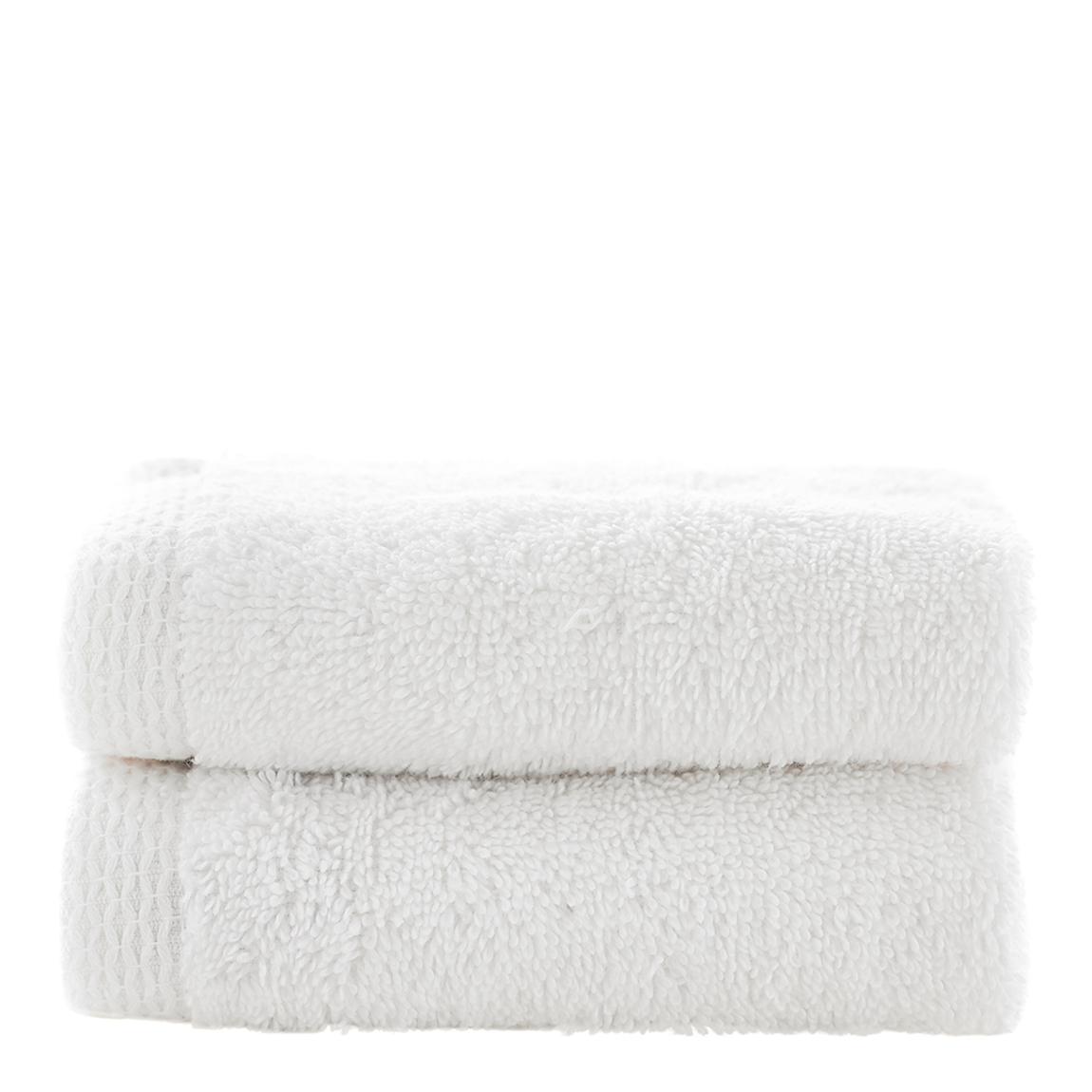 Egyptian Spa 700GSM Pair of Hand Towels, White main product photo