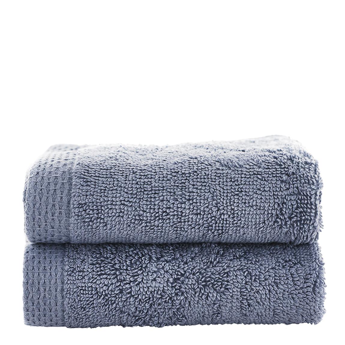 Egyptian Spa 700GSM Pair of Hand Towels, Midnight main product photo