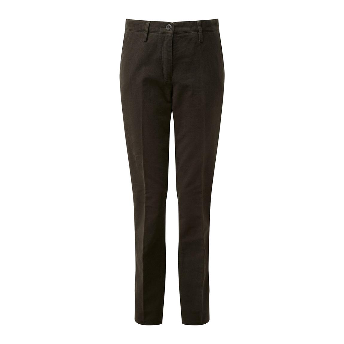 Brown Moleskin Slim Stretch Trousers main product photo