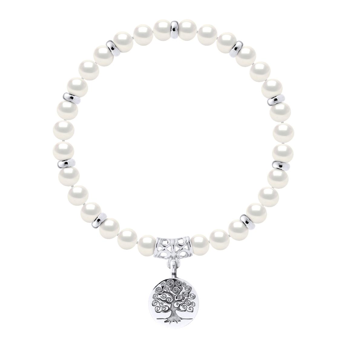 Natural White Lucky Charm Tree Of Life Bracelet main product photo