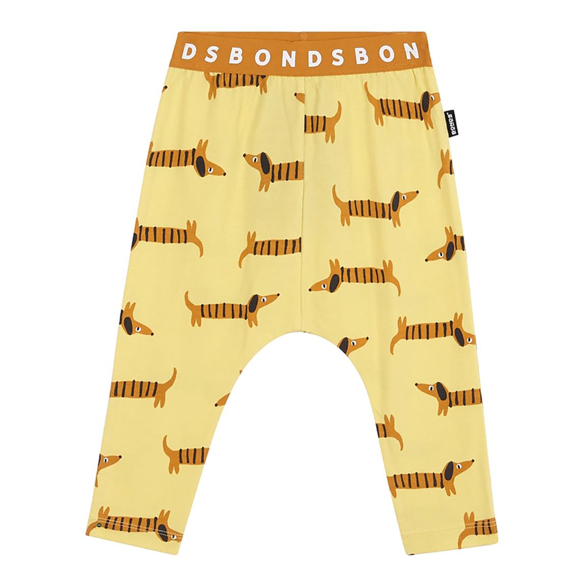 Cream Cotton Roomies Printed Leggings main product photo
