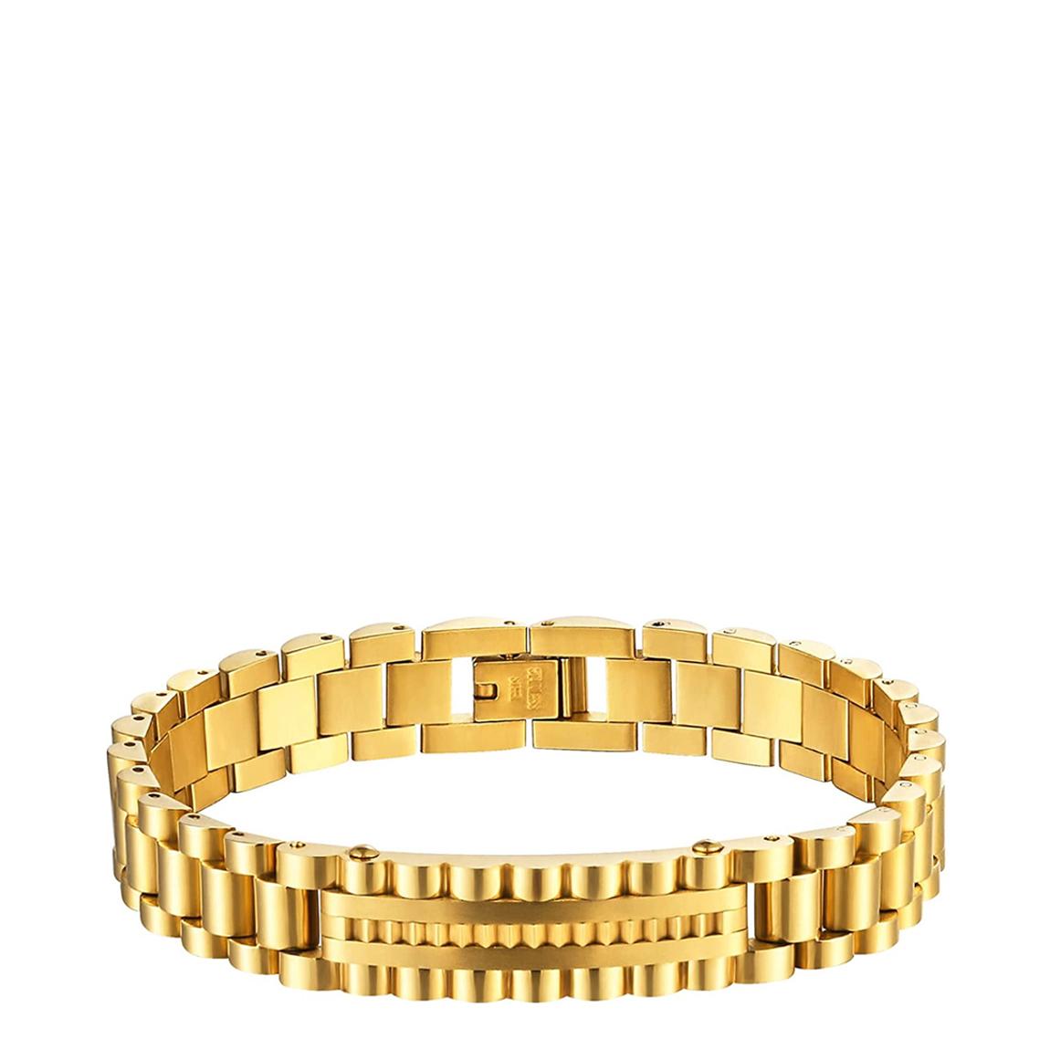 18K Gold President Link Id Bracelet main product photo