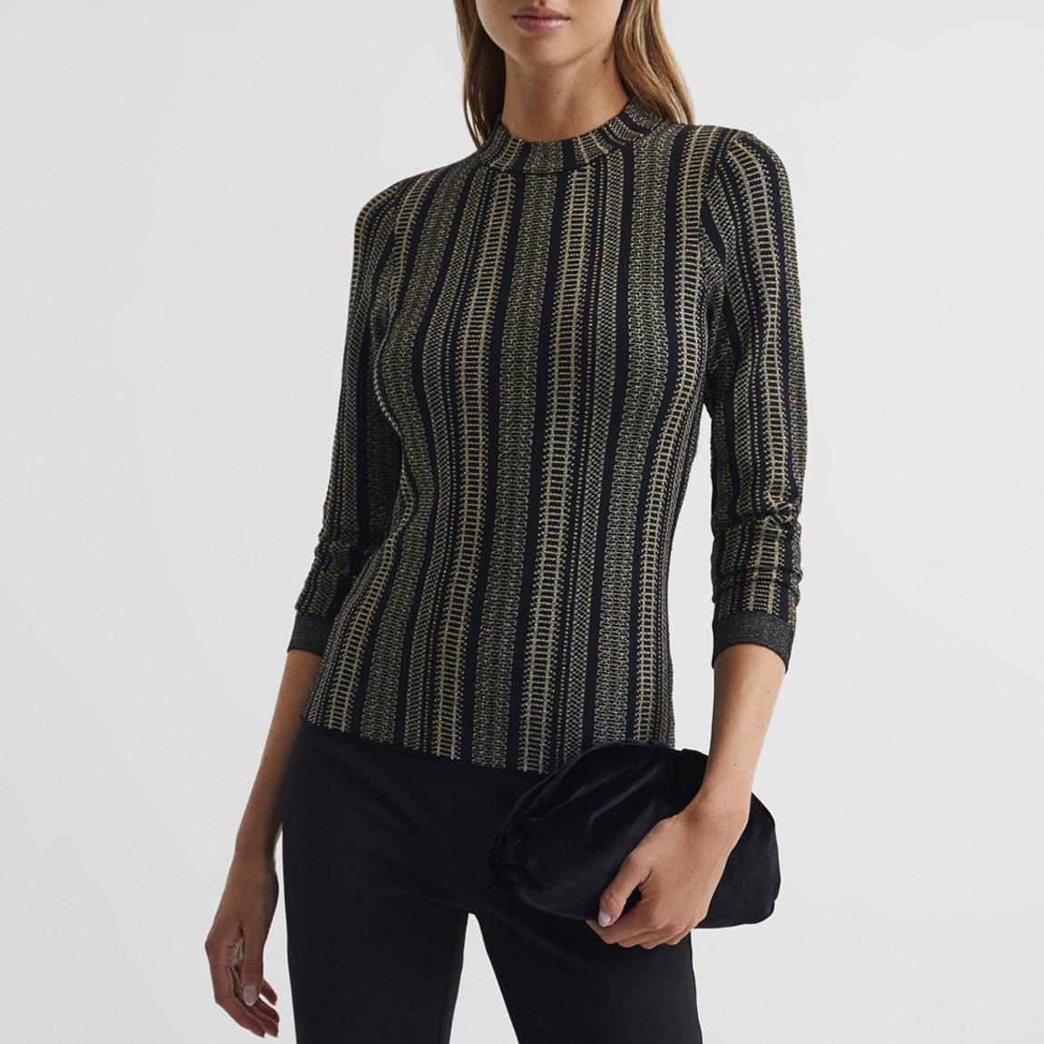 Black Metallic Skye Jumper main product photo