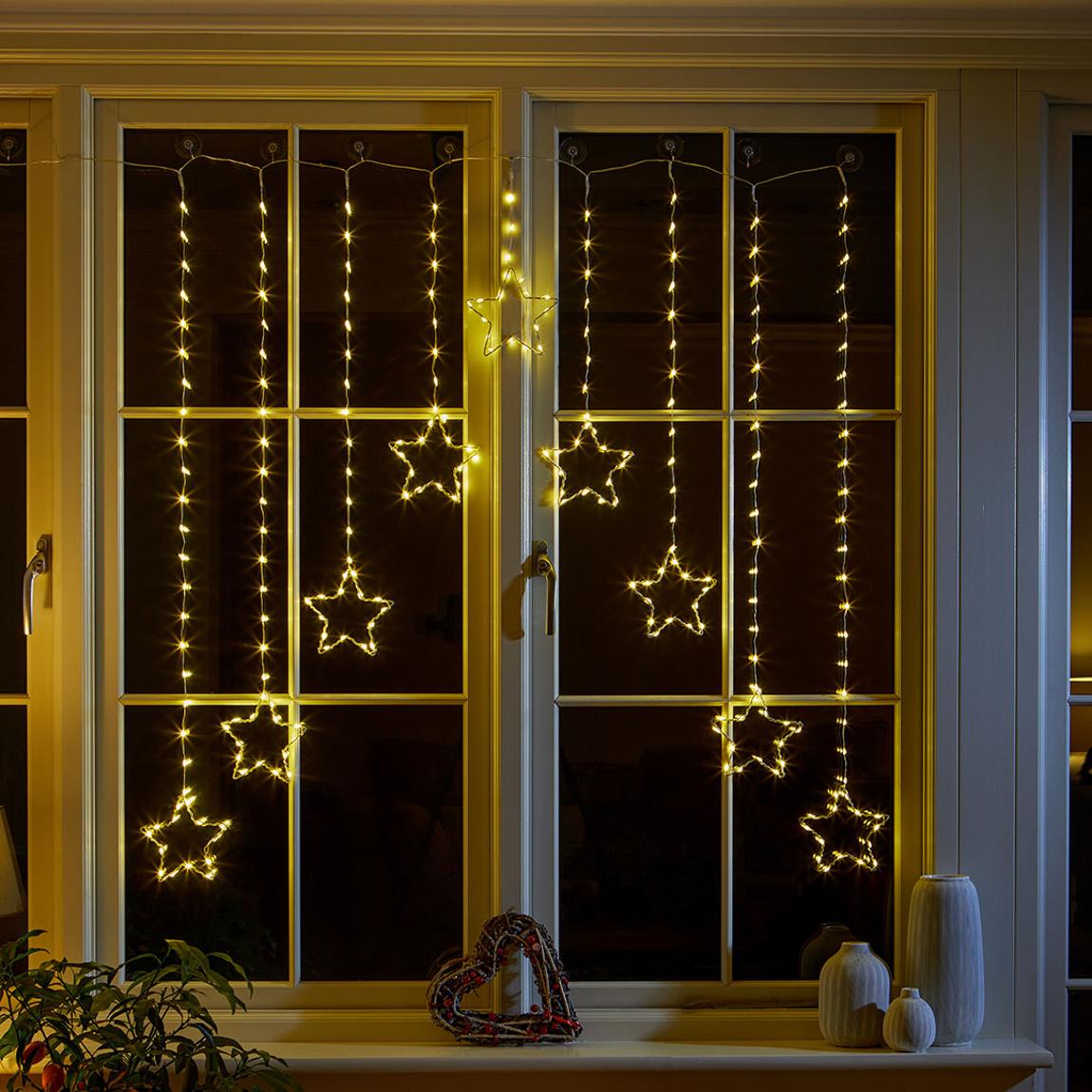 Star Curtain Lights, Warm White main product photo