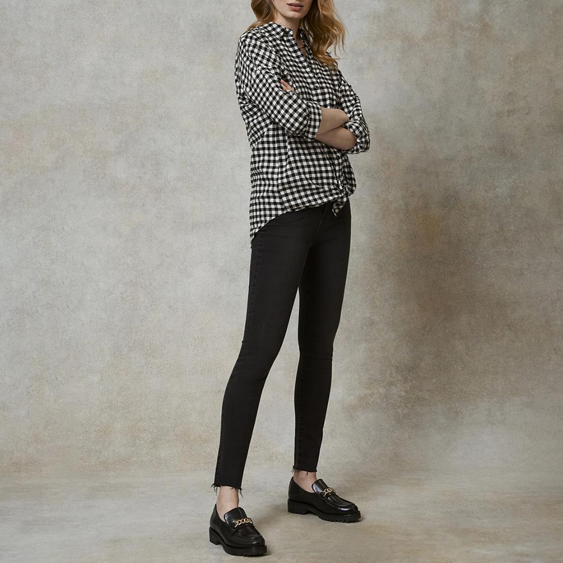 Black Joliet Skinny Stretch Jeans main product photo