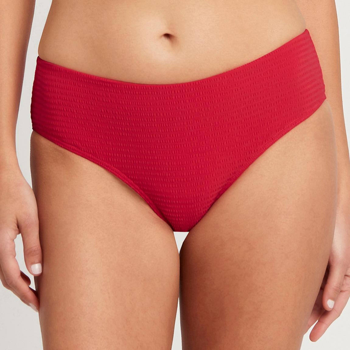 Red Messina Mid Bikini Briefs main product photo