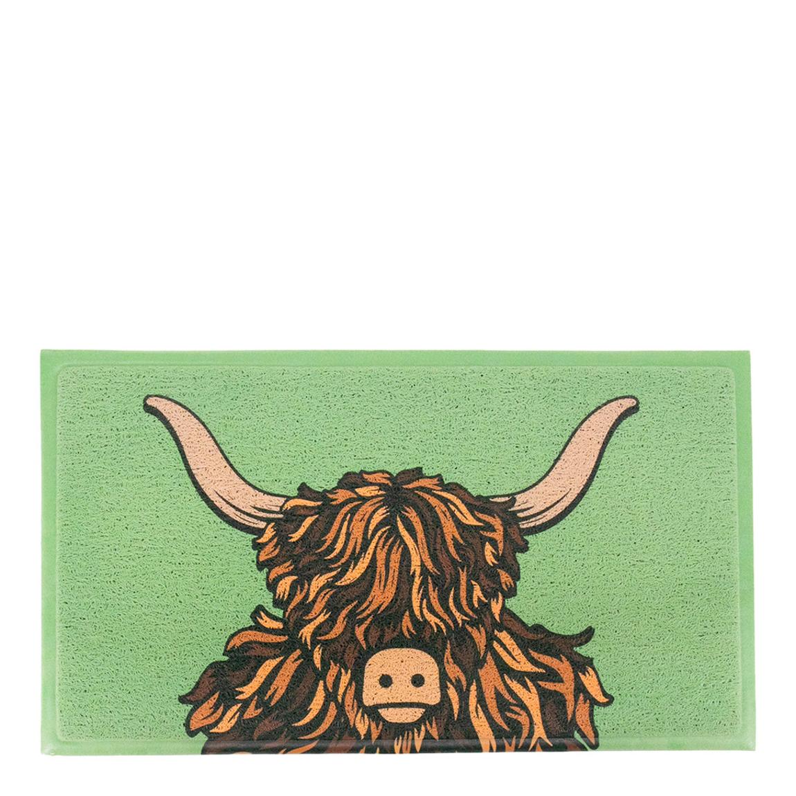 Highland Cow Doormat (70 x 40cm) main product photo