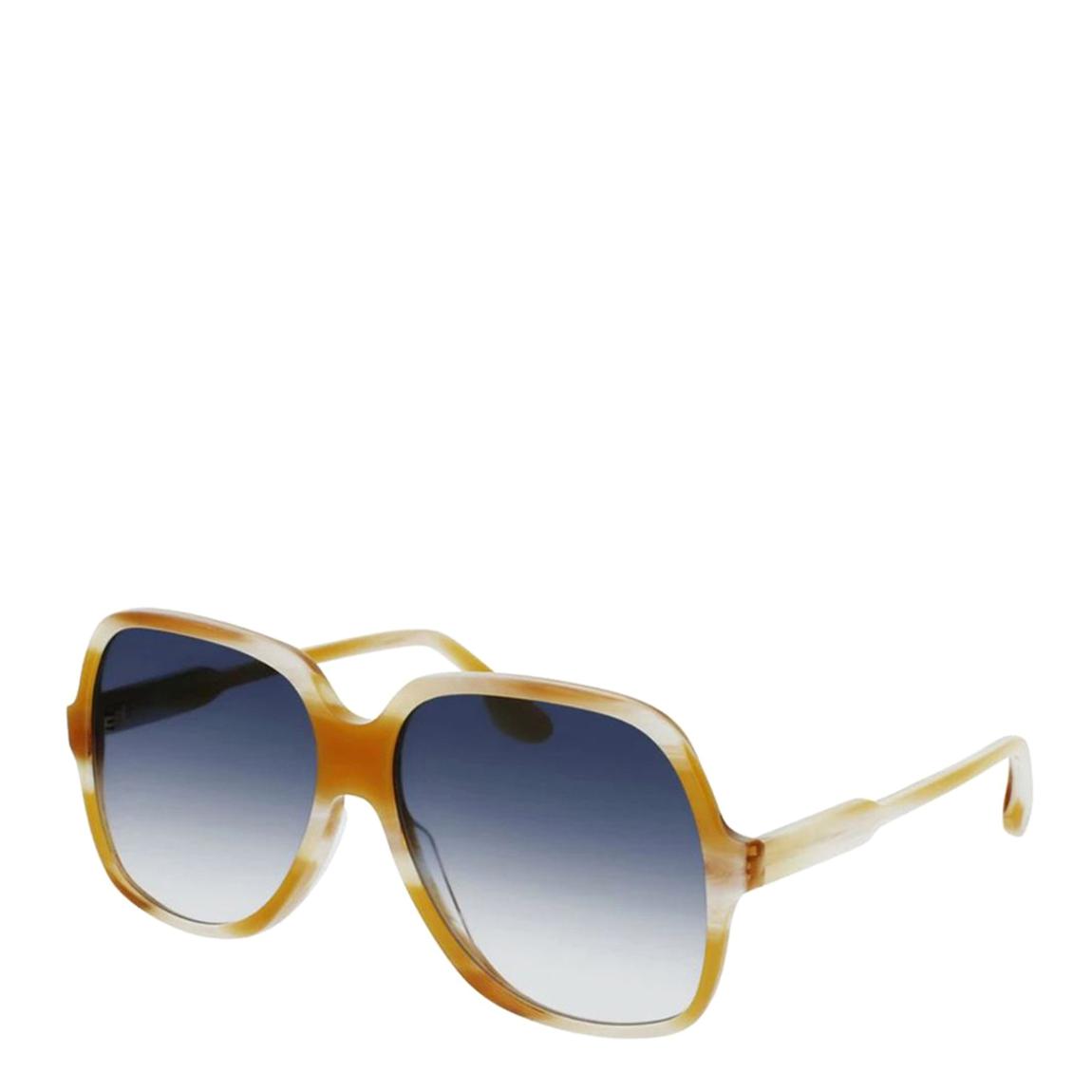 Women's Striped Honey Brown Victoria Beckham 59mm main product photo