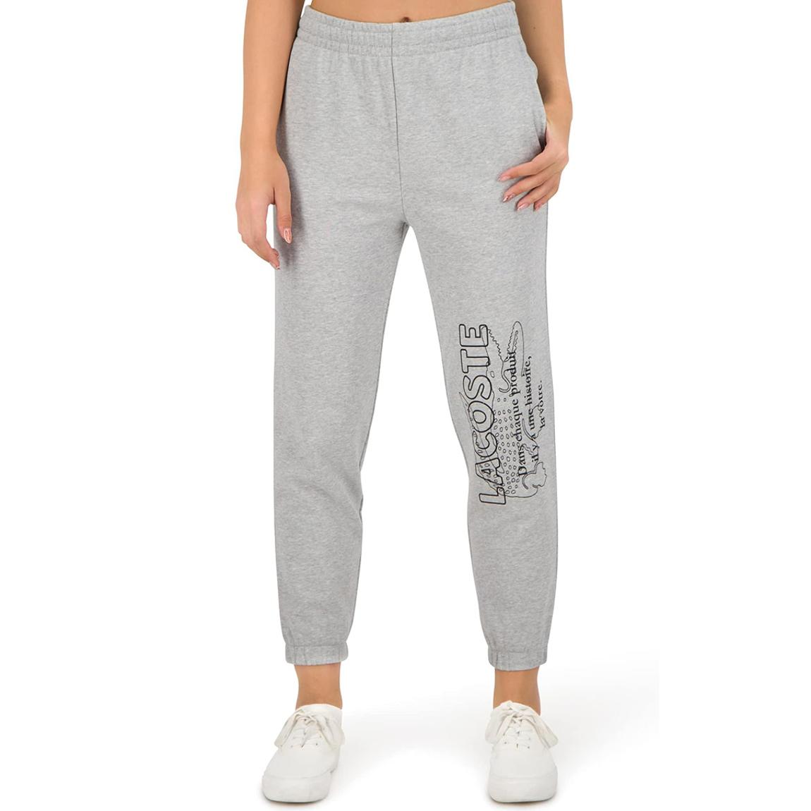 Grey Logo Cotton Joggers main product photo