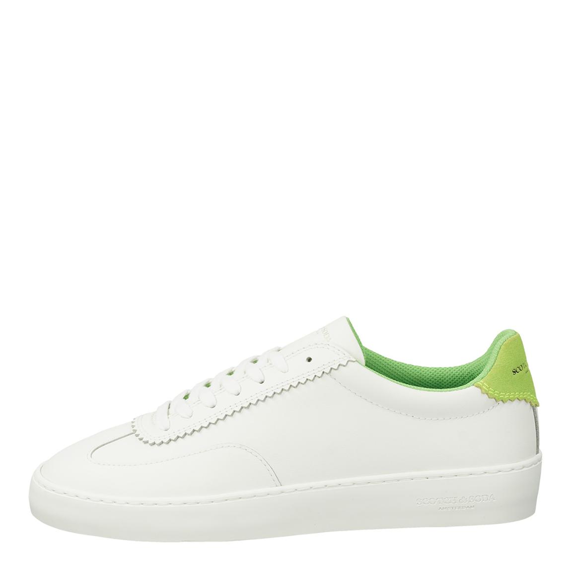 White/Green Sneakers main product photo