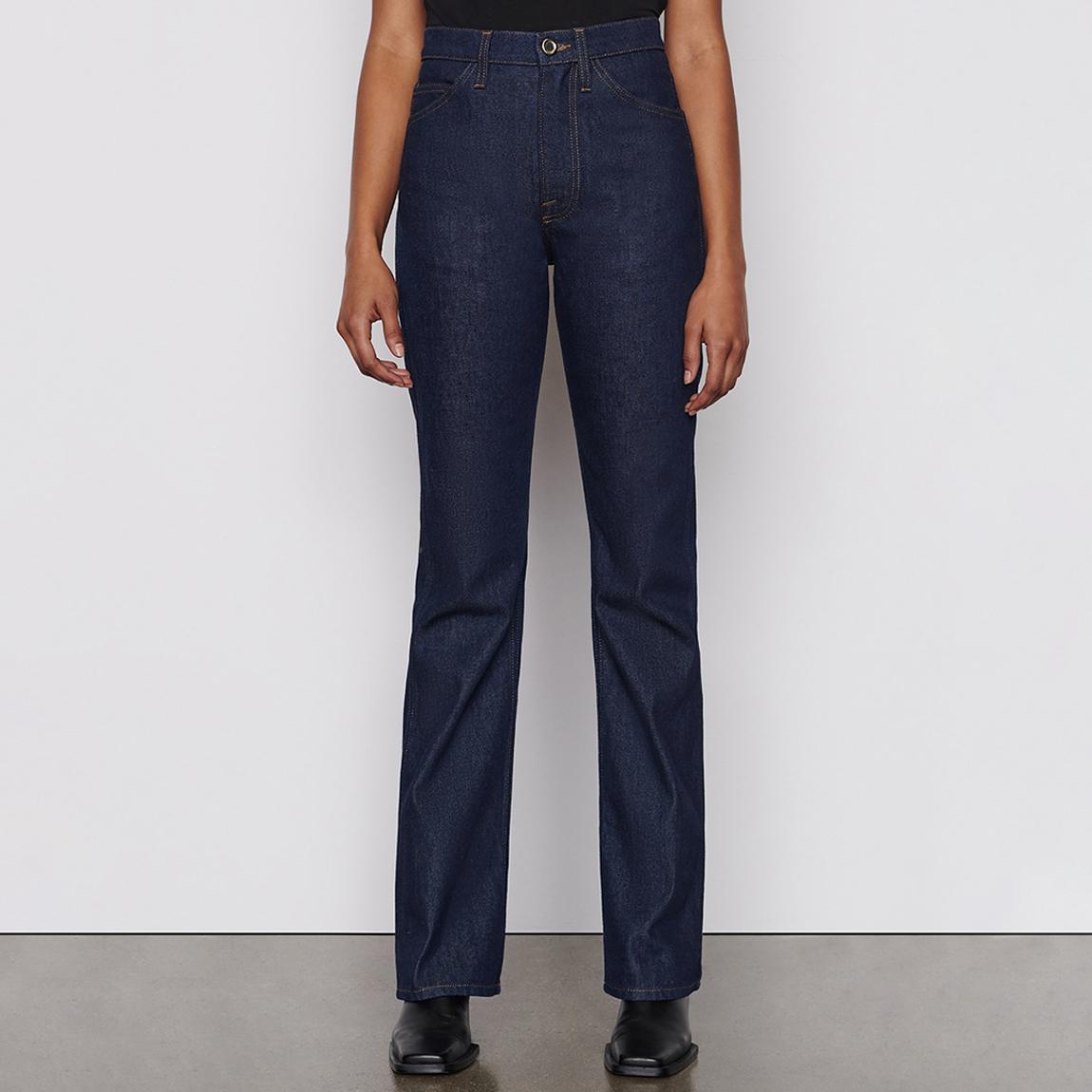 Dark Blue Le Italien Flare Jeans main product photo