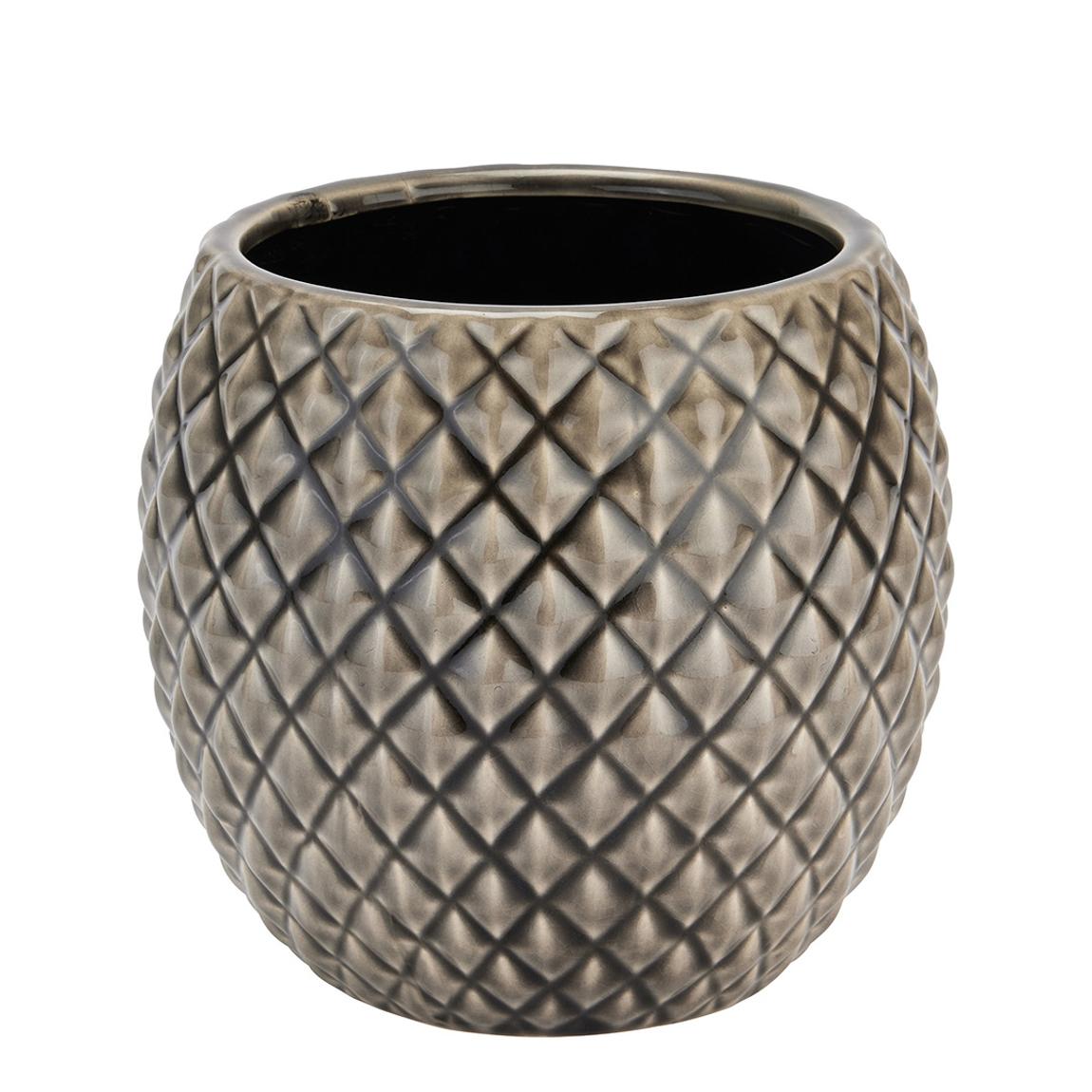 Seville Collection Grey Diamond Planter main product photo