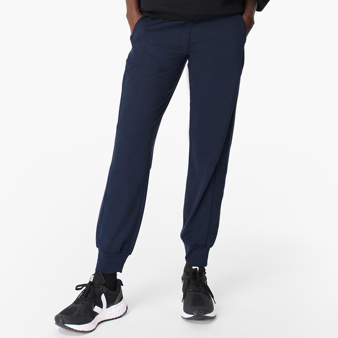 BLUE Gary Yoga Trousers - Navy Blue main product photo