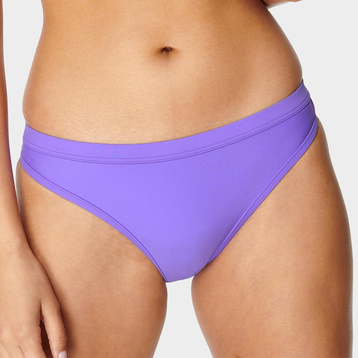 Aster Purple Retro Bikini Bottom main product photo