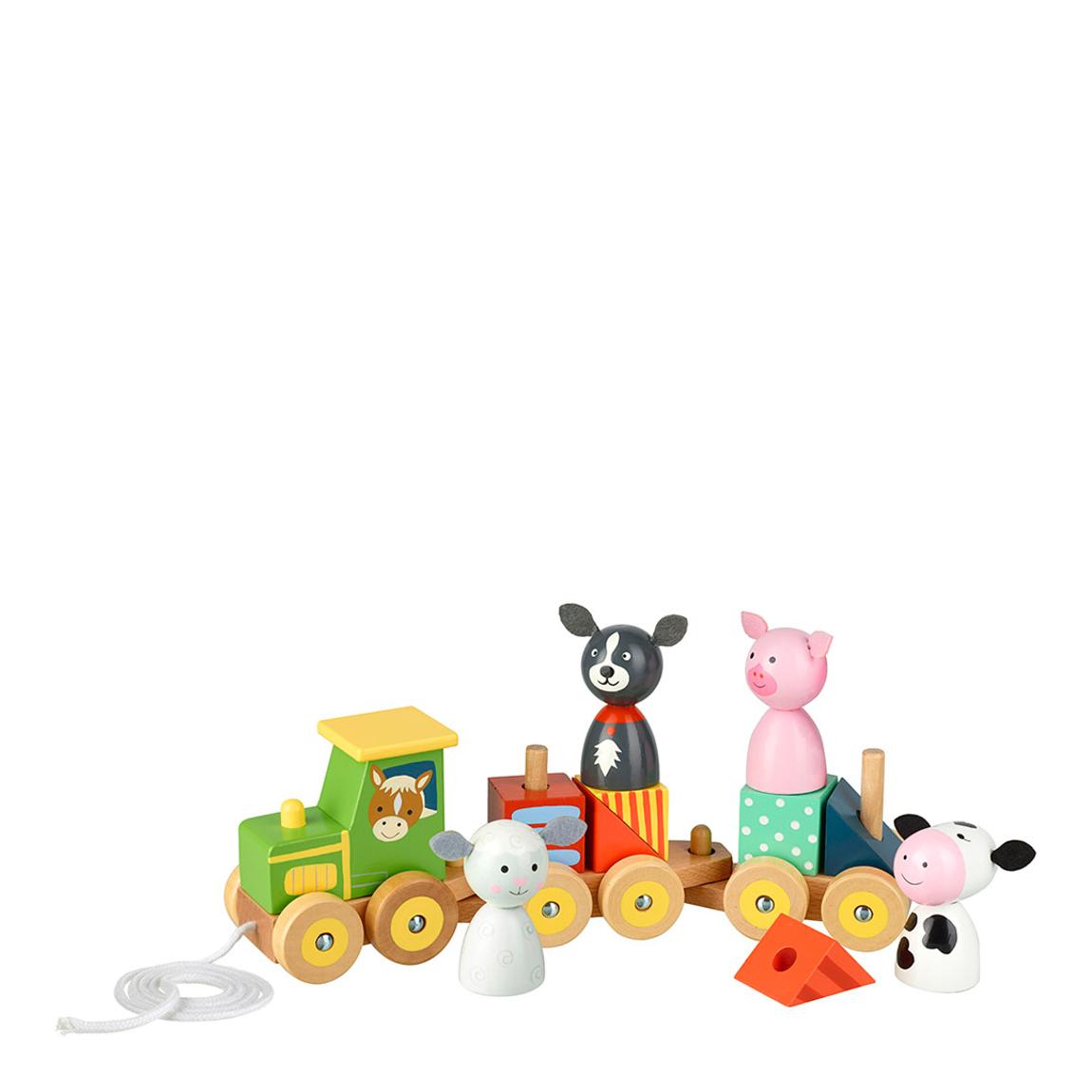 Farm Animal Puzzle Train main product photo