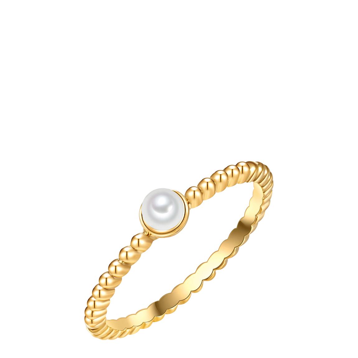 Gold Ring With Shell Pearl main product photo