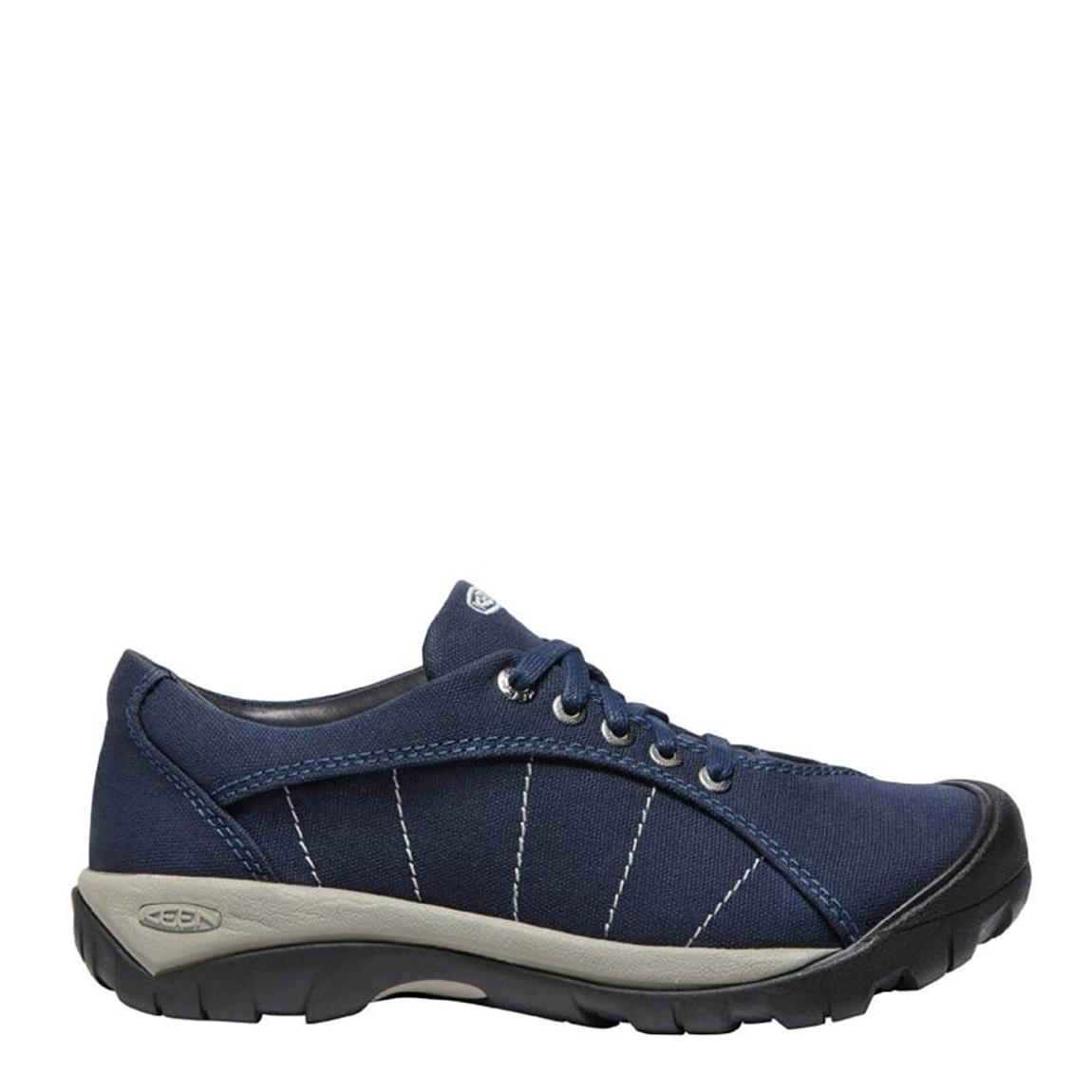 Women's Navy Presidio Canvas Trainers main product photo